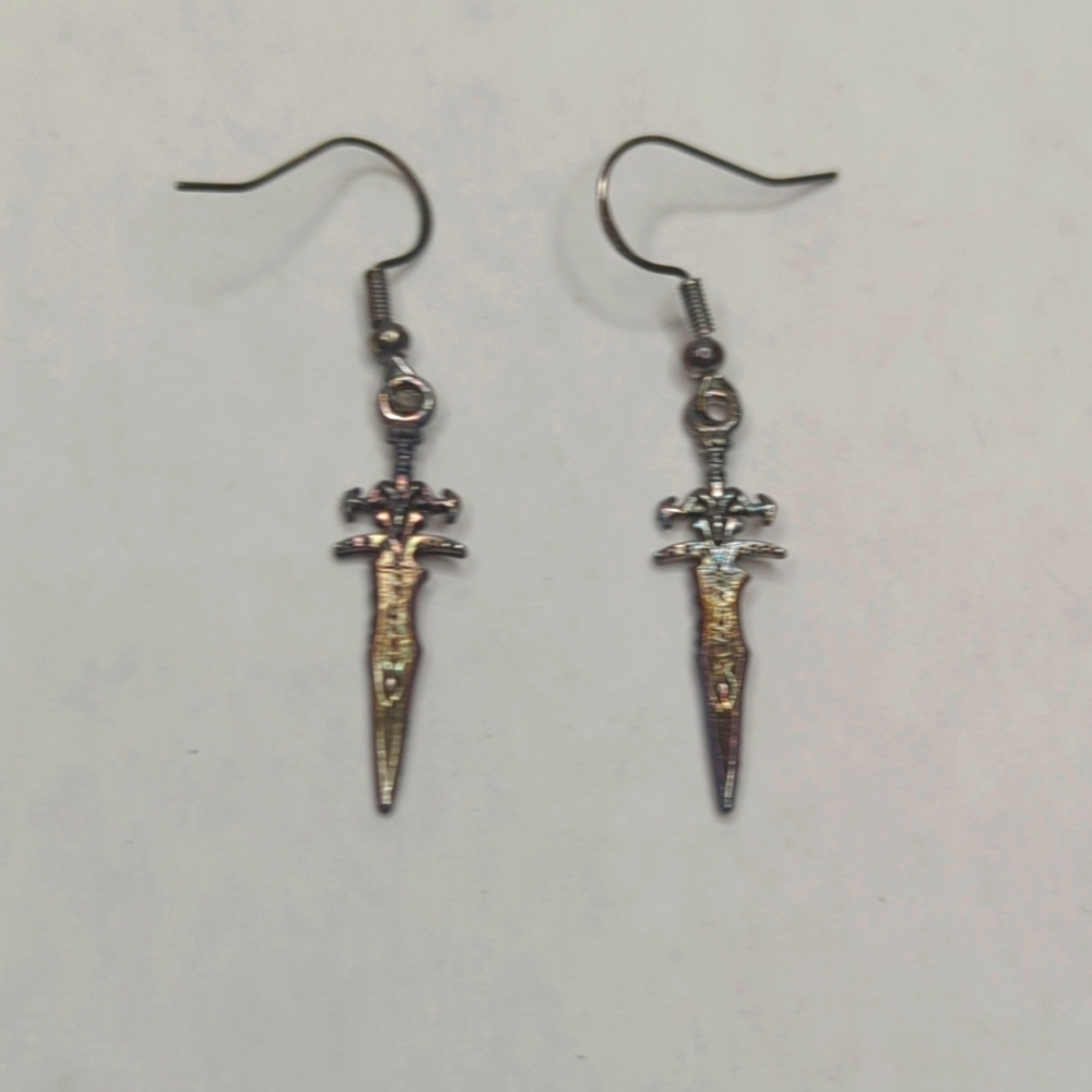 Dagger Earrings - Picture 8 of 10